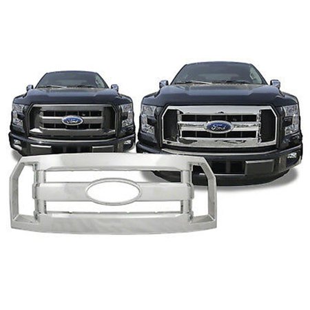 COAST2COAST GI484BLK Overlay Grille for 2016-2018 Chevrolet Silverado C2C-GI484BLK